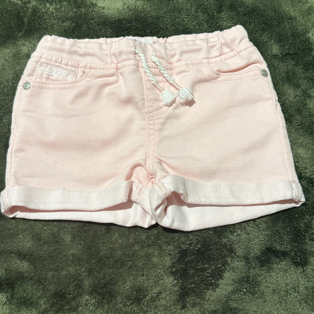 Epic Threads Soft Pink Drawstring Shorts